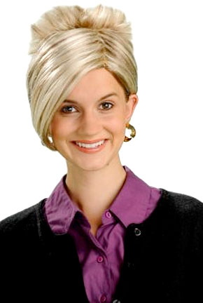 Forget about the Freddy Krueger mask this Halloween. Try the Kate Gosselin wig instead!/Credit www.buycostumes.com